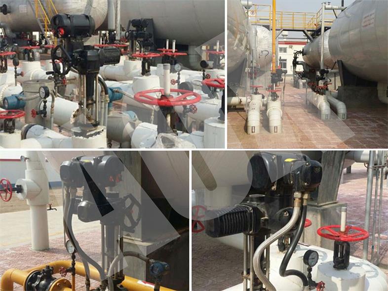 電動執行機構現場案例 電動執行機構